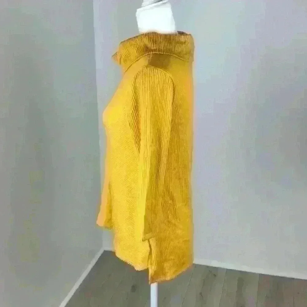 Anthropologie W5 Cowl Neck Half Sleeve Top Size S
